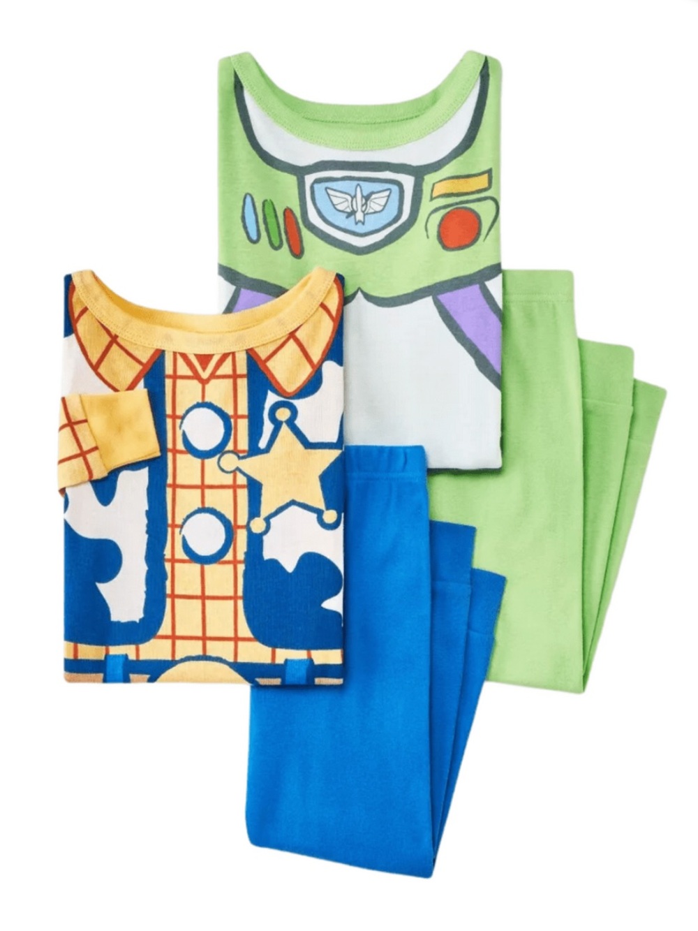•DISNEY• Toy Story 2-pc Long Sleeved Pajamas - Buzz Lightyear & Woody NWT